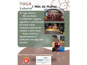 Yoga Laboral | Mês da Mulher