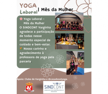 Yoga Laboral | Mês da Mulher