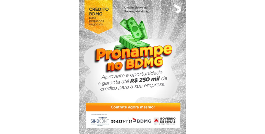 PRONAMPE NO BDMG